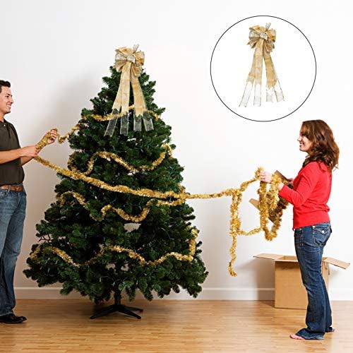 Besportble קשתות חג מולד גדולות זרי חג מולד קשתות עץ חג המולד קשתות לקשתות למסיבות חג השנה החדשה