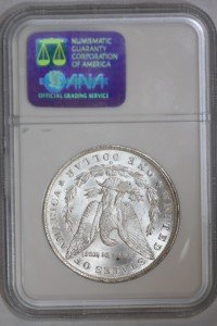 1885 O Morgan Silver Dollar MS65 NGC מטבע מנטה ארצות הברית
