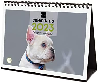 פינוקאם - לוח שנה 2023 תמונות שולחן עבודה לכתיבה בינואר 2023 - דצמבר 2023 גורים ספרדית