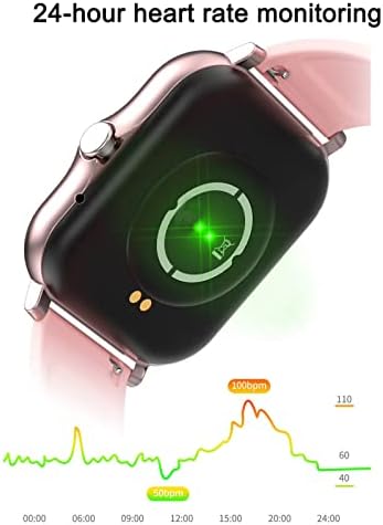 USBINX Life GT55 שעונים חכמים, שעון ספורט ארוך מתנה ארוך IP67 אטום למים, ניטור בריאות שינה, שעון כושר אינטליגנטי אופנתי, הפתעה לנשים וגברים