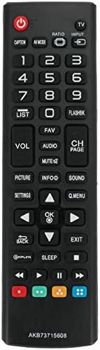 AKB73715608 Replacement Remote fit for LG TV 42LP560M 42LN541C 39LN549E 42LN549E 42PN4500 50PN4500 32LP560M 42LN5200 50PN5300 50LN5310 60PN5300 50PN6500 50LN5100 60PN6500 60PN6550 32LN520B 32LN5300