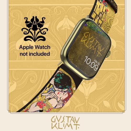 קולקציית הלהקות של Gustav Klimt SmartWatch - בהשראת האמן, תואמת לכל גודל וסדרה של Apple Watch