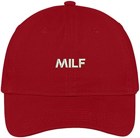 טרנדי הלבשה חנות מילף רקום רך כותנה נמוך פרופיל אבא כובע בייסבול כובע