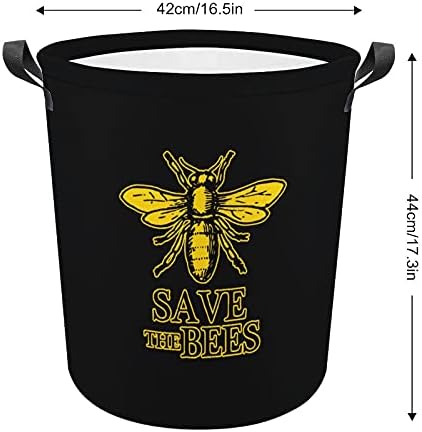 לחסוך את דבורים אוקספורד בד כביסה סל עם ידיות אחסון סל עבור צעצוע ארגונית ילדים חדר משתלת סל אמבטיה